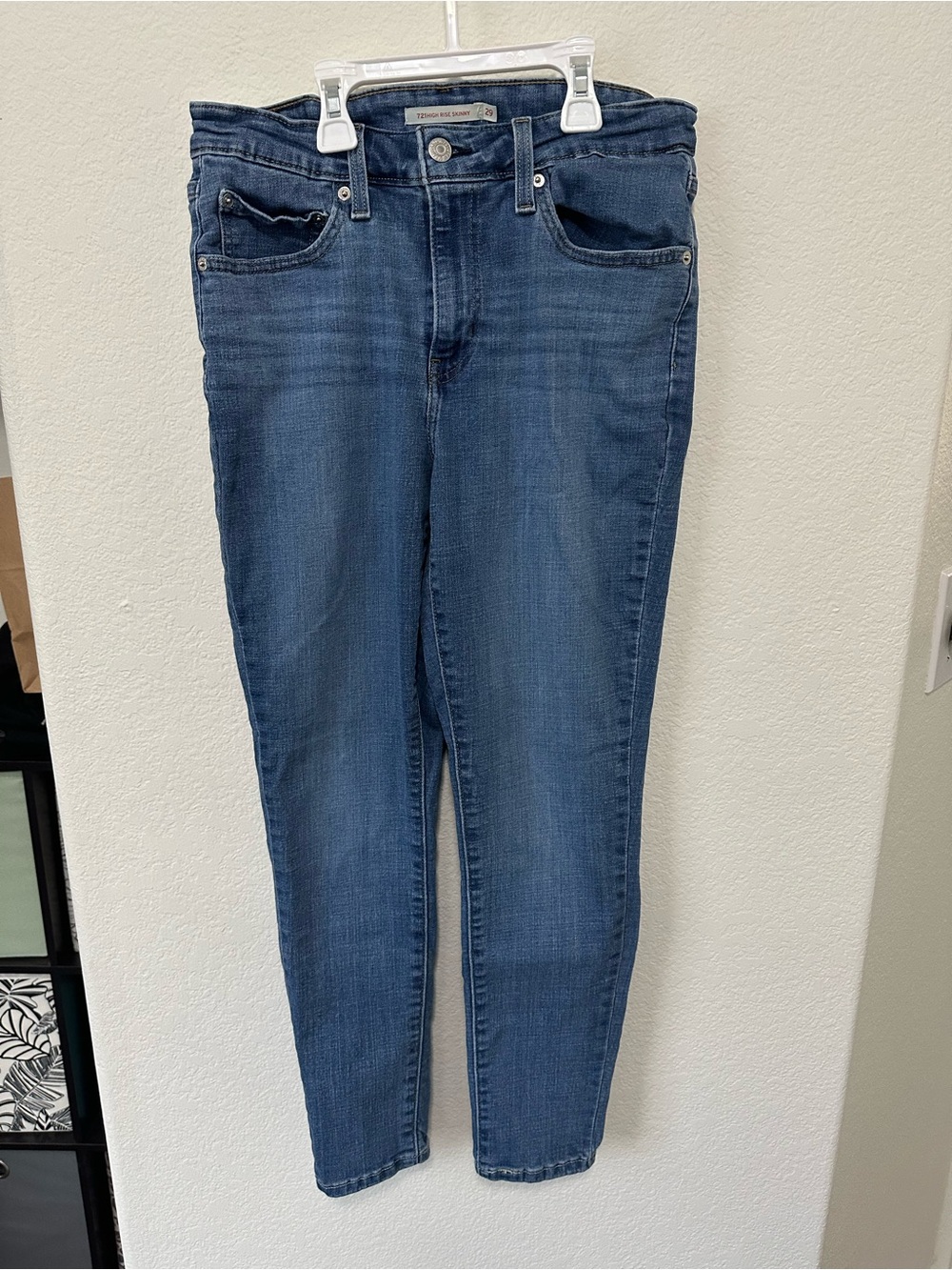 Levi’s skinny jeans!